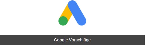 Google-Vorschläge für Keywords