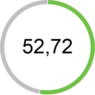 Kreisdiagramm zur Performance der Konversionen